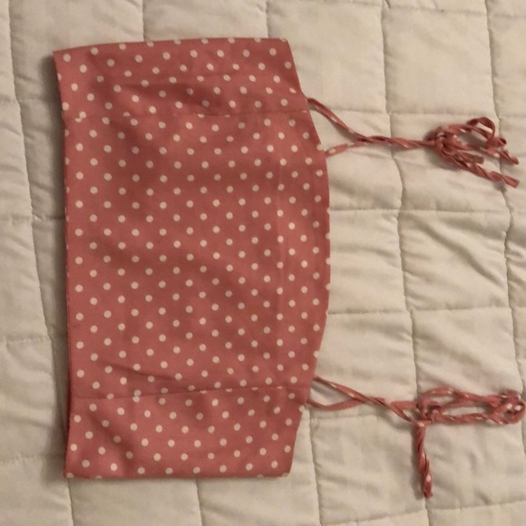 Flirty Pink Polkadot Crop Top - Picture 2 of 5